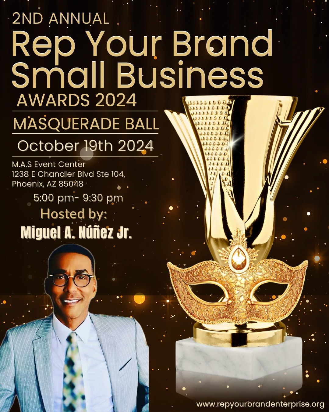 2nd Annual Rep Your Brand Small Business Awards Masquerade Ball 