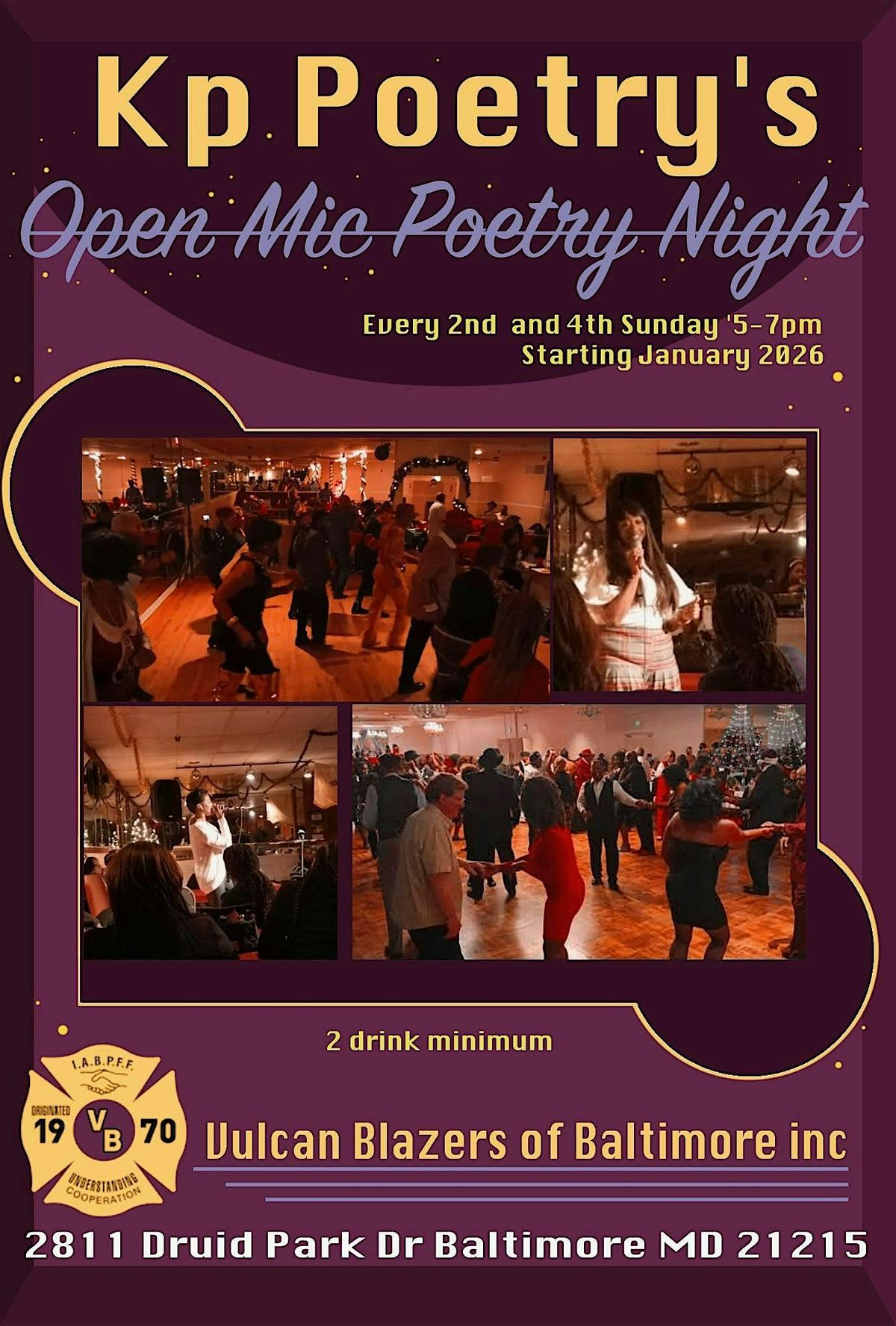 Kp Poetry's Open Mic Poetry Night