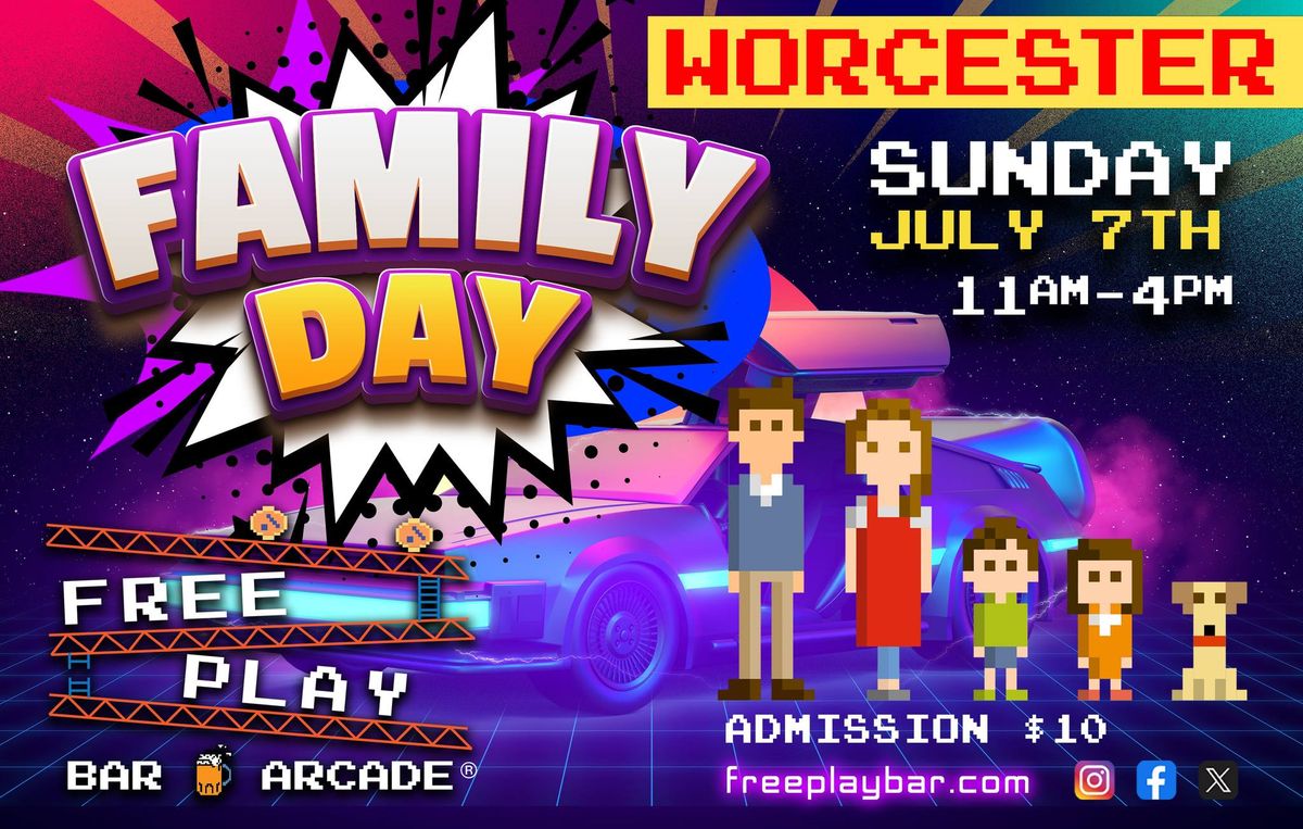 Worcester Freeplay Family Day - Sunday July 7th