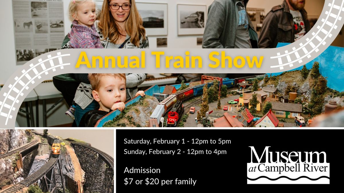 Annual Train Show at the Museum