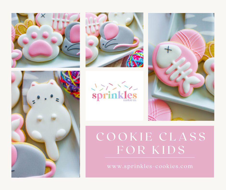 Kids Cats Cookie Class