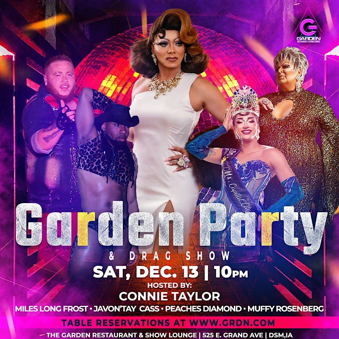 Sat Dec 13 Drag Show - 10pm Table Reservation