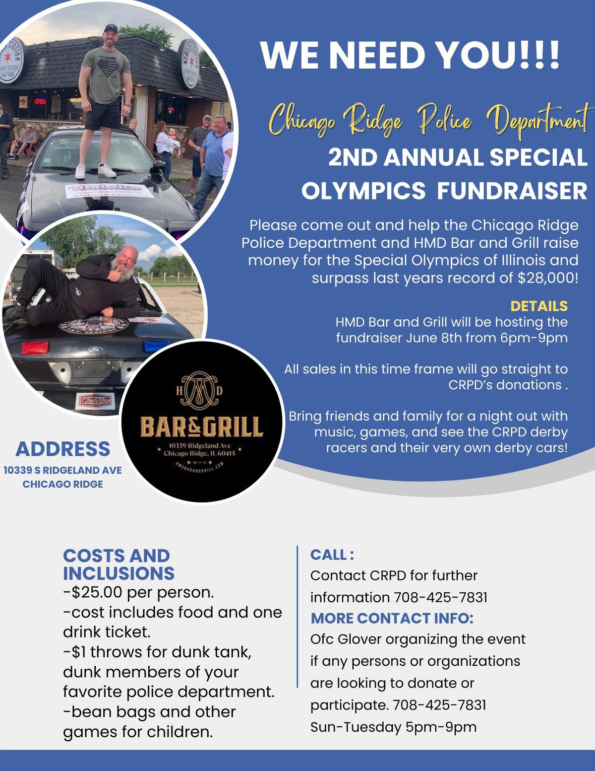 2nd Annual Special Olympics Fundraiser