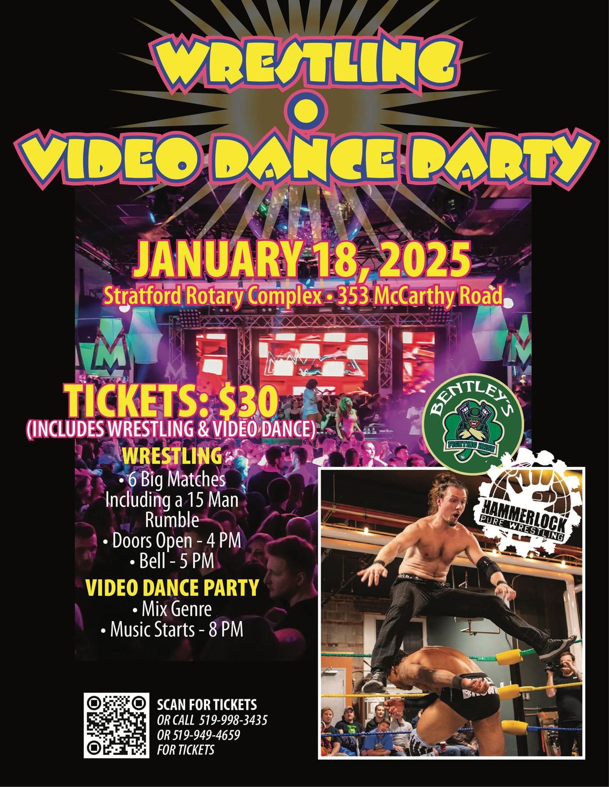 Hammerlock Pure Wrestling\/ Video Dance Party!! 