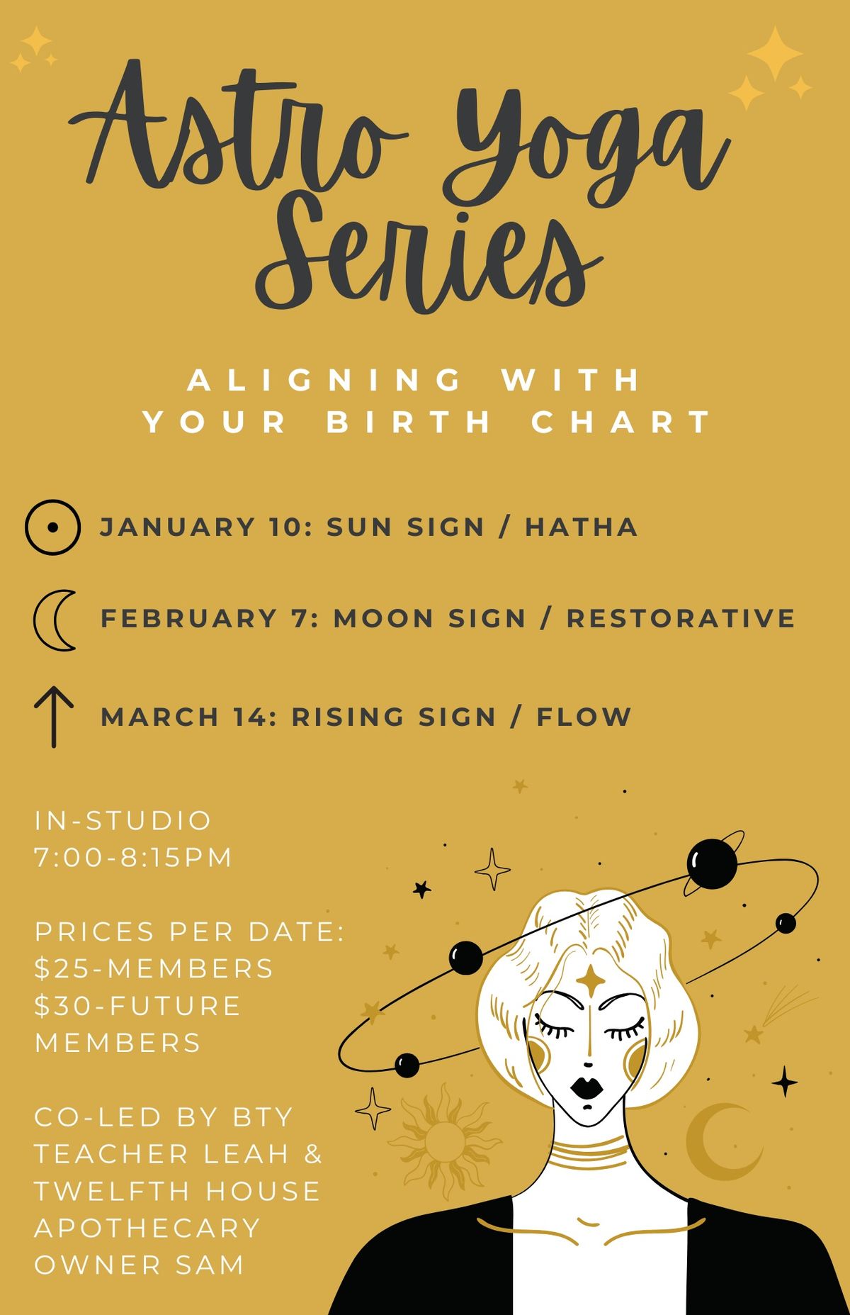 Astro Yoga Series: Aligning With Your Birth Chart