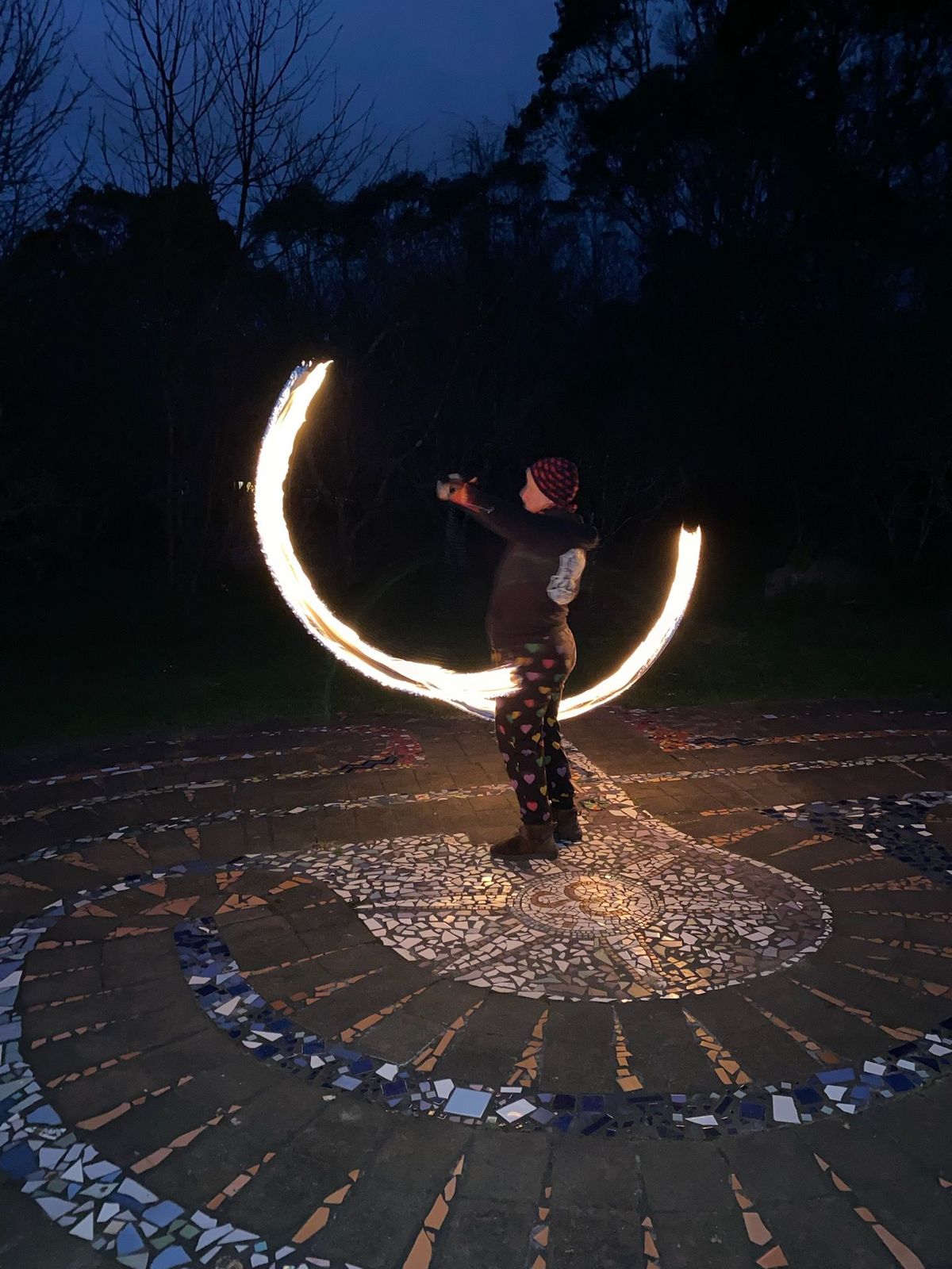 Full Moon Fire, Glow and Drumming Jam