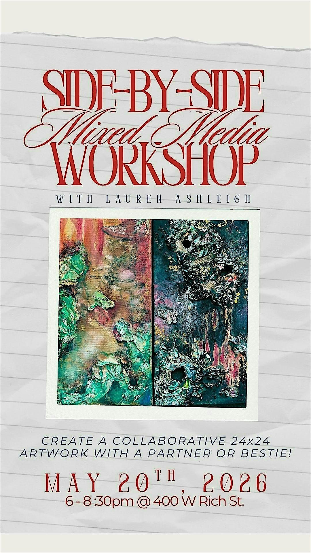 SIDE BY SIDE: A Collaborative Painting Workshop