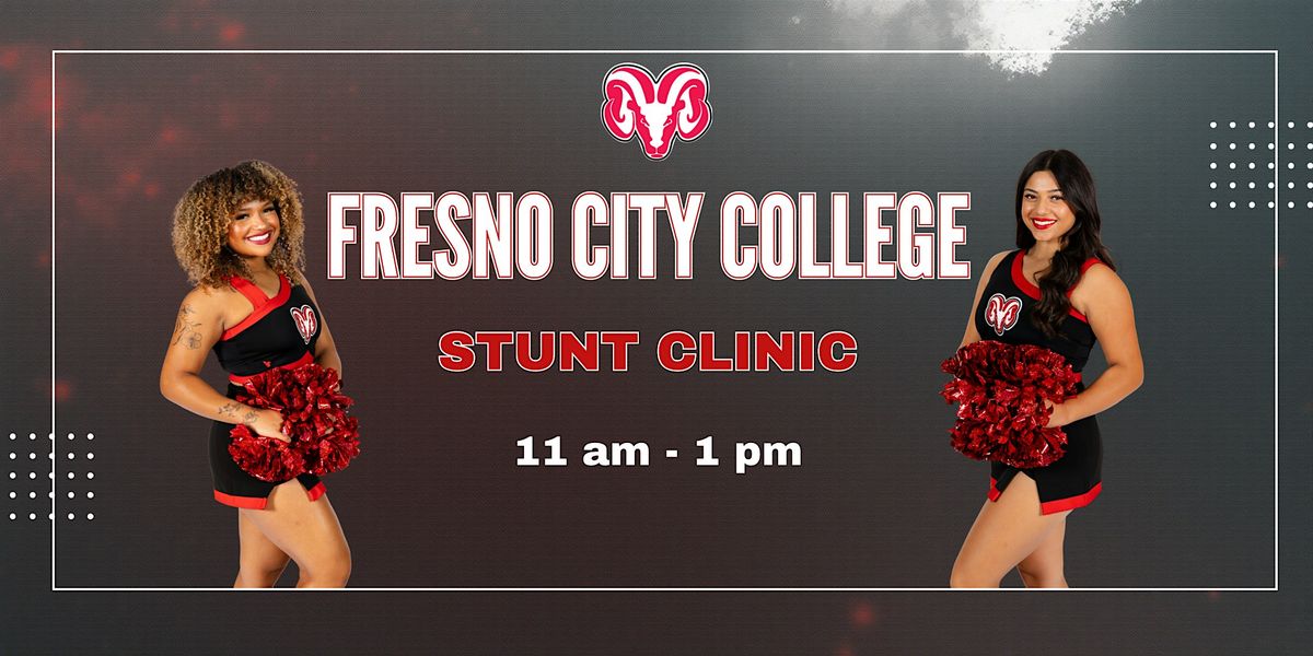 Fresno City College Cheer Stunt Clinic