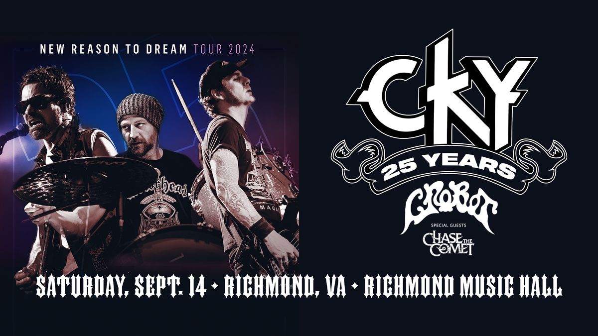 CKY, Crobot, Chase the Comet at Richmond Music Hall 9\/14\/24