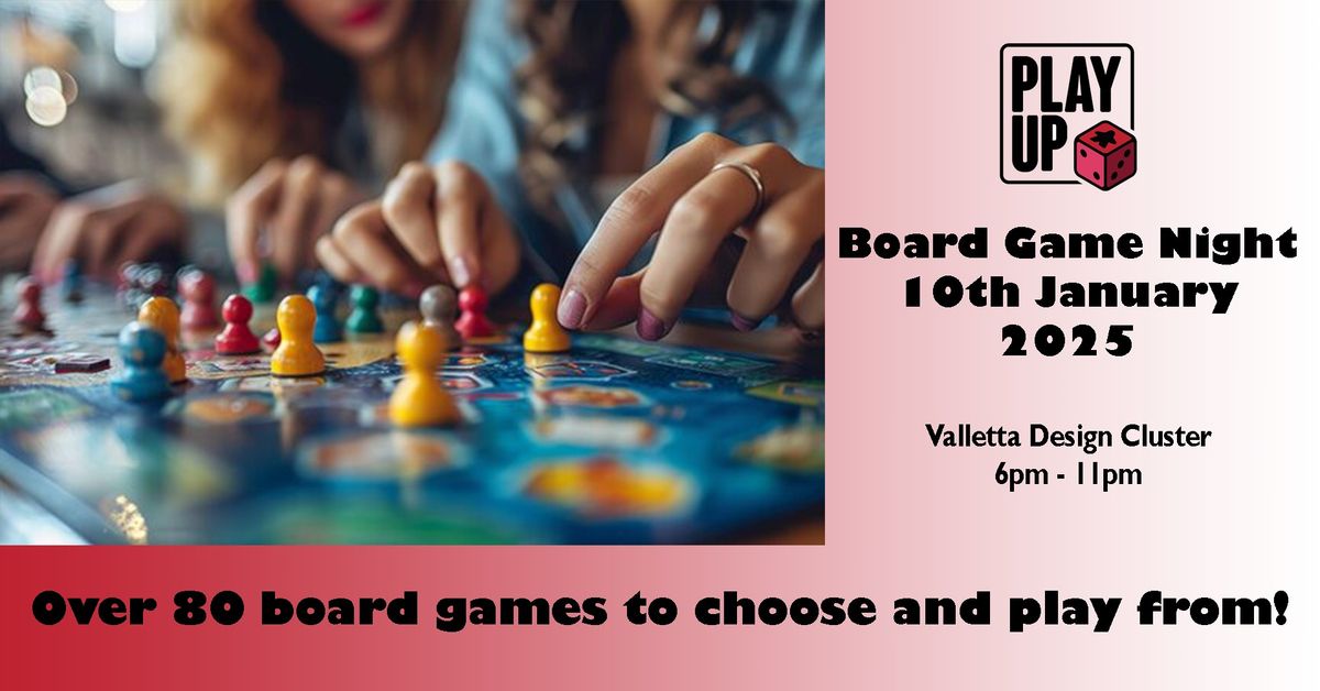 Board Game Night - 10th Jan 2025