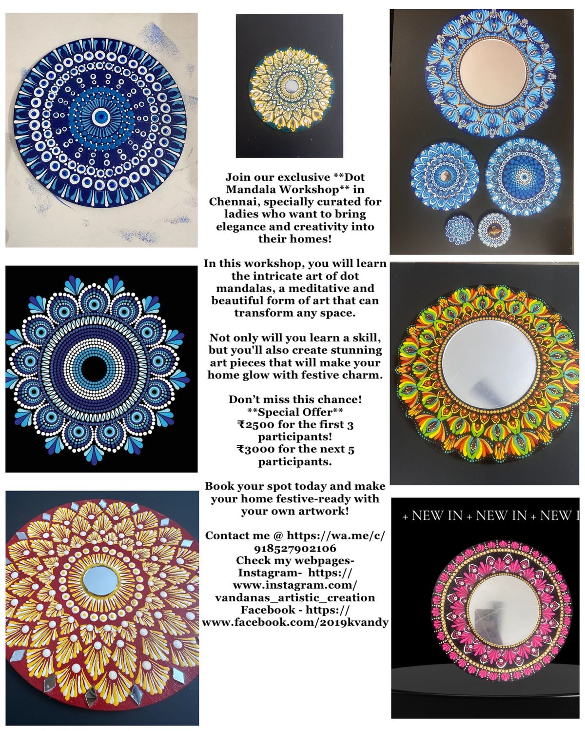 Dot Mandala Workshop