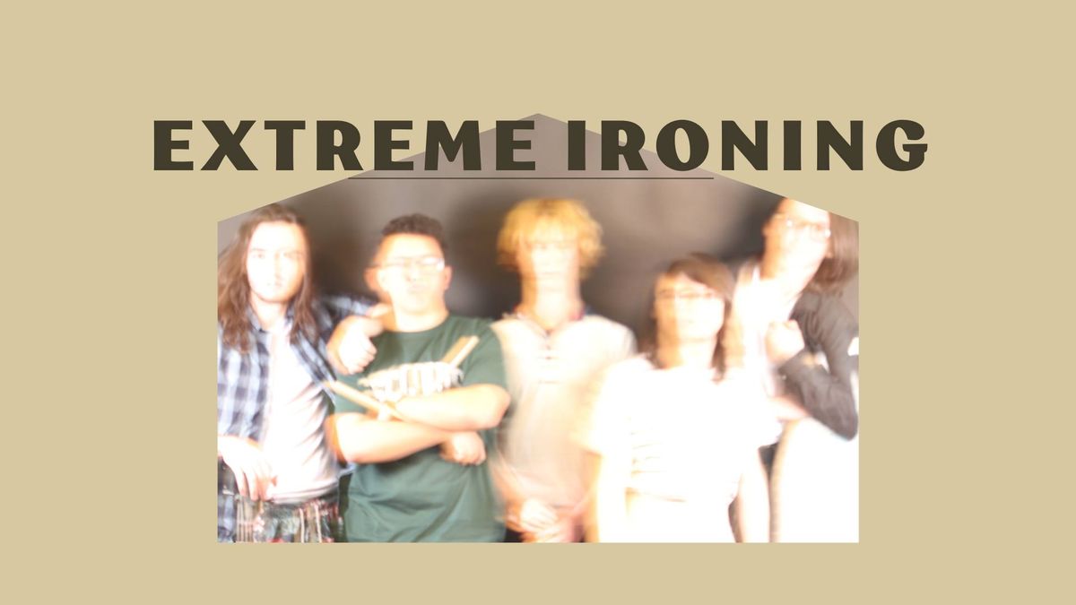 Extreme Ironing at The Jam Factory