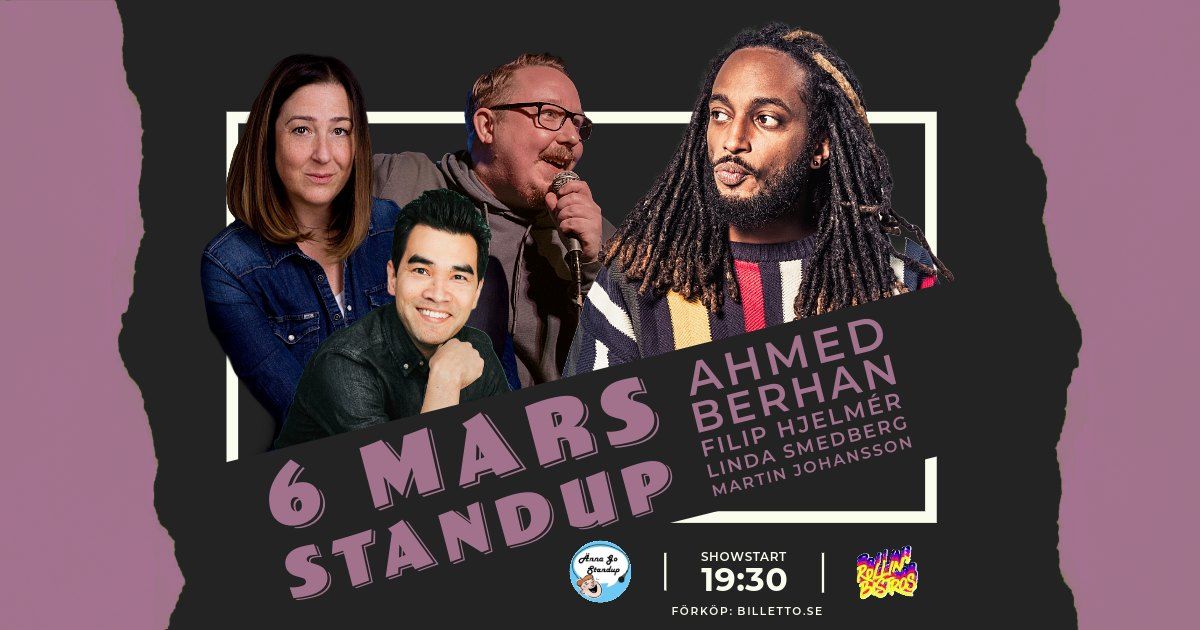 Backyard Standup - Ahmed Berhan med flera!