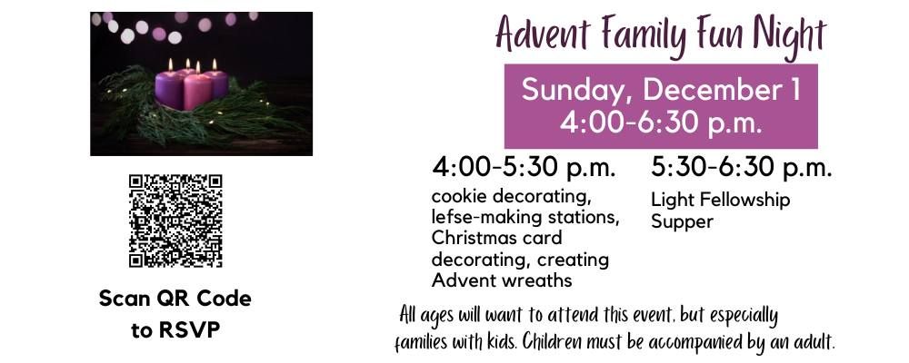 Advent Family Fun Night