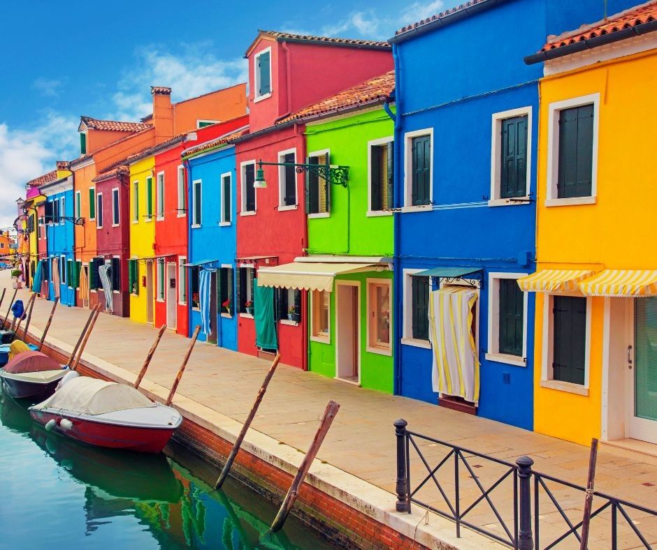 LA LAGUNA DI VENEZIA: ESCURSIONE IN MOTONAVE, BURANO, ISOLA DI SAN GIORGIO MAGGIORE, PRANZO DI PESCE