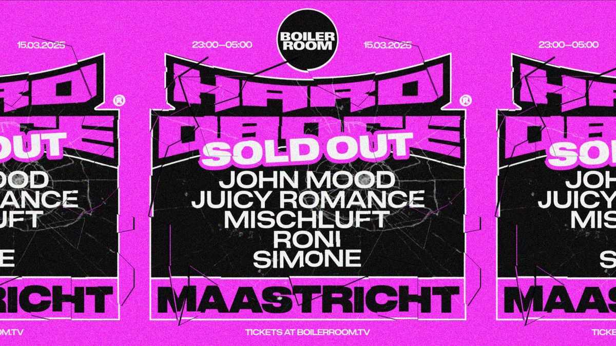 Boiler Room Hard Dance Tour: Maastricht