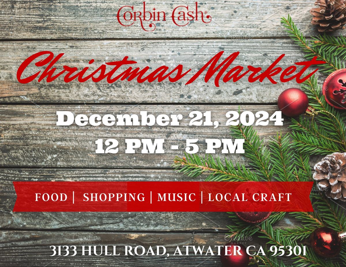 Corbin Cash Christmas Market \ud83c\udf84\ud83c\udf81