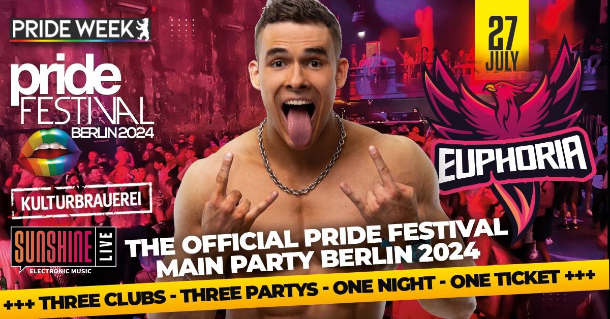 OFFICIAL PRIDE FESTIVAL MAIN PARTY BERLIN