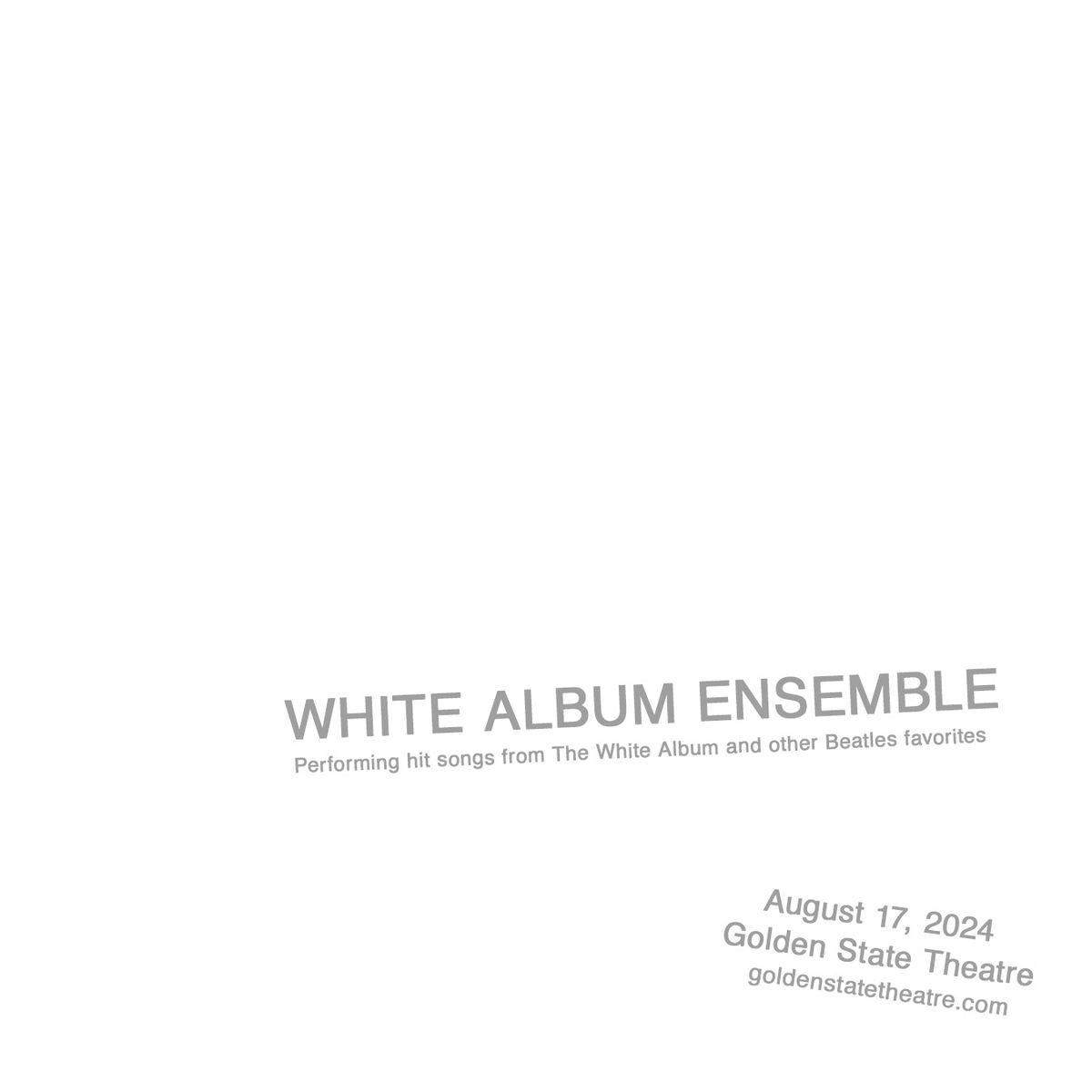 White Album Ensemble