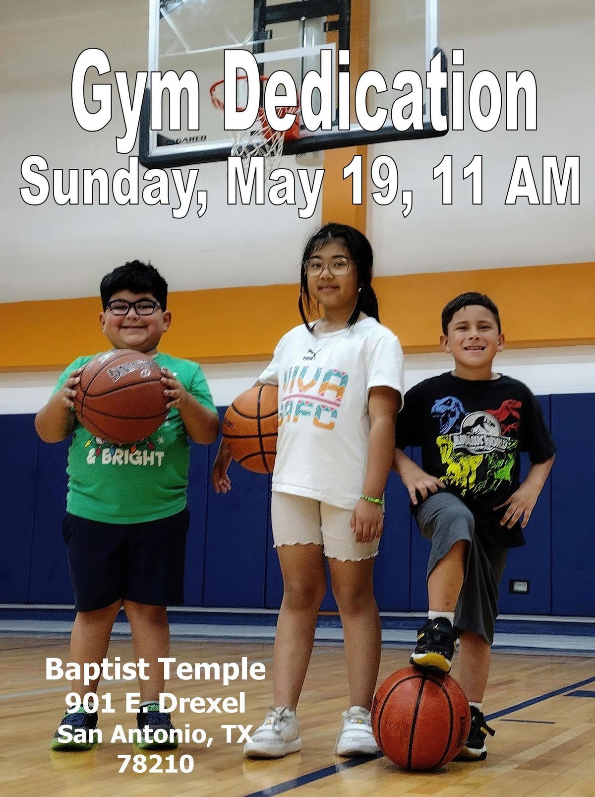 Baptist Temple Gym Dedication