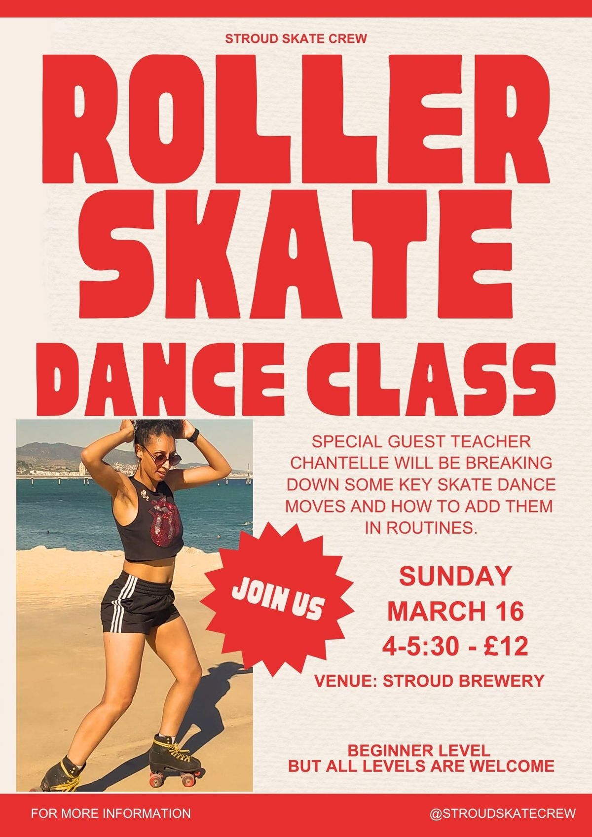 Chantelle - Roller Skate Dance Class