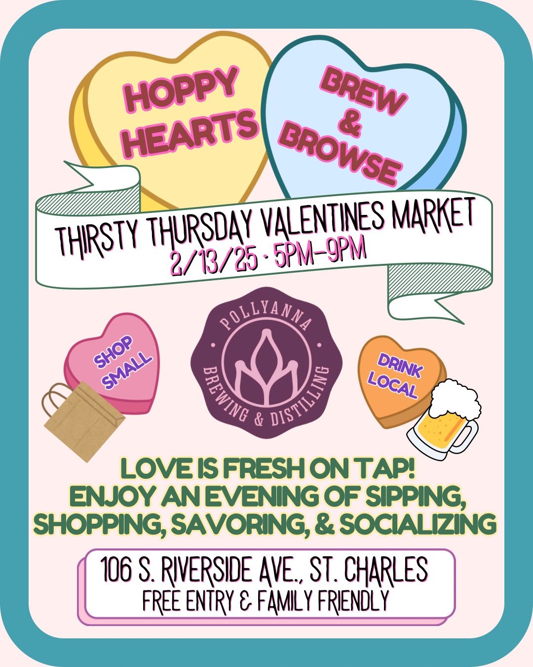 Hoppy Hearts Brew & Browse Market