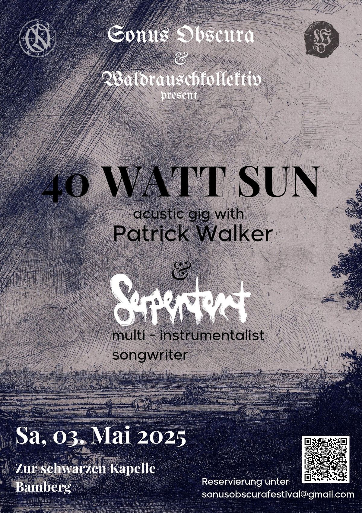 40 WATT SUN secret acustic show 