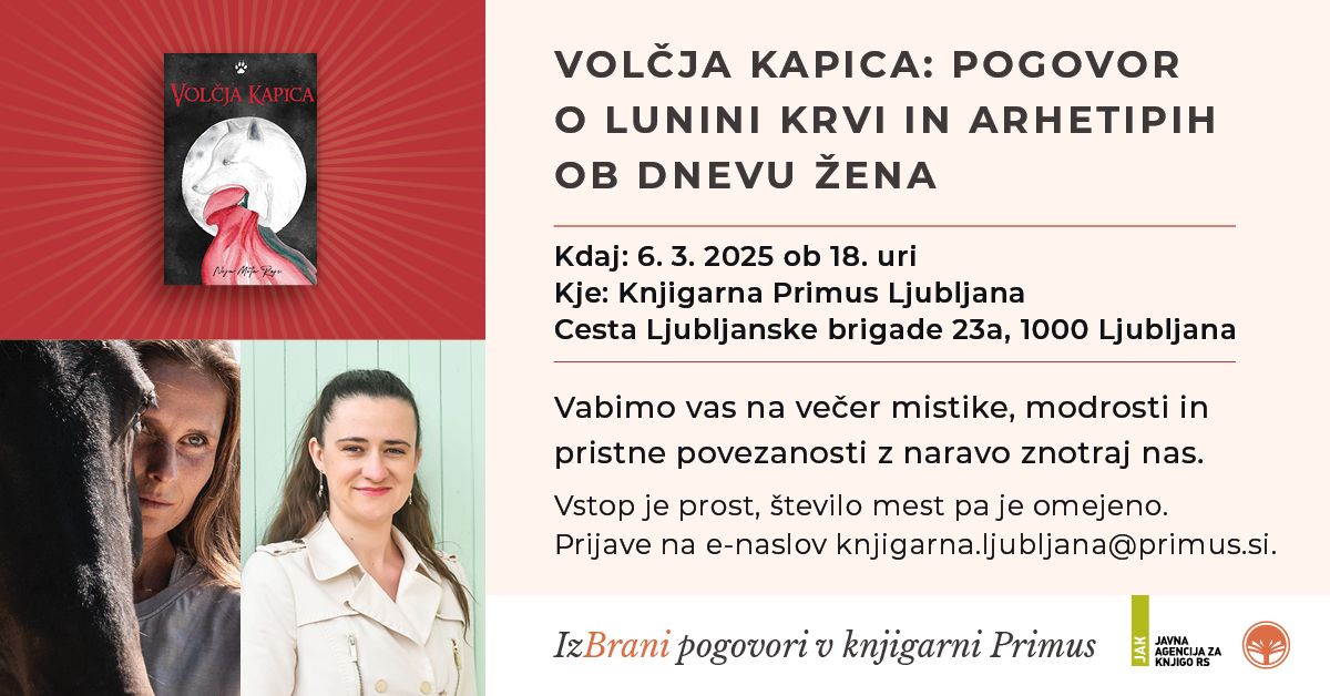 Vol\u010dja kapica: Pogovor o lunini krvi in arhetipih ob dnevu \u017eena \ud83c\udf15