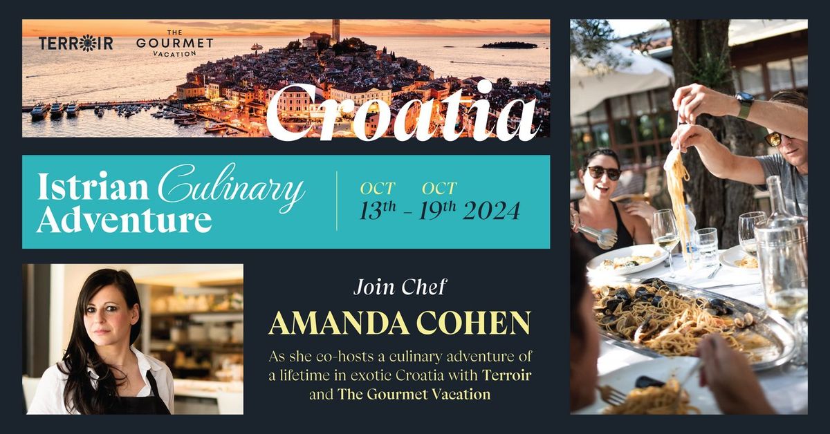 Istrian Culinary Adventure with Chef Amanda Cohen