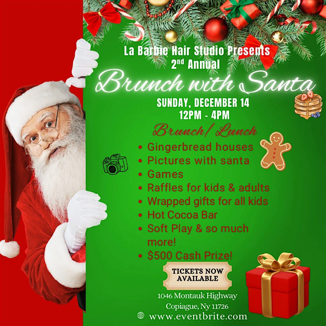 Brunch with Santa & Toy Giveaway
