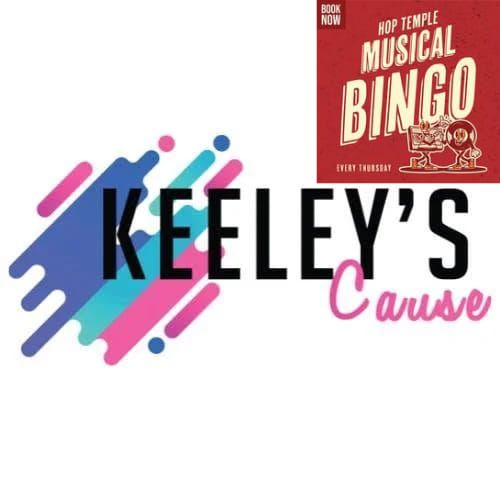 Music bingo for Keeley's Cause