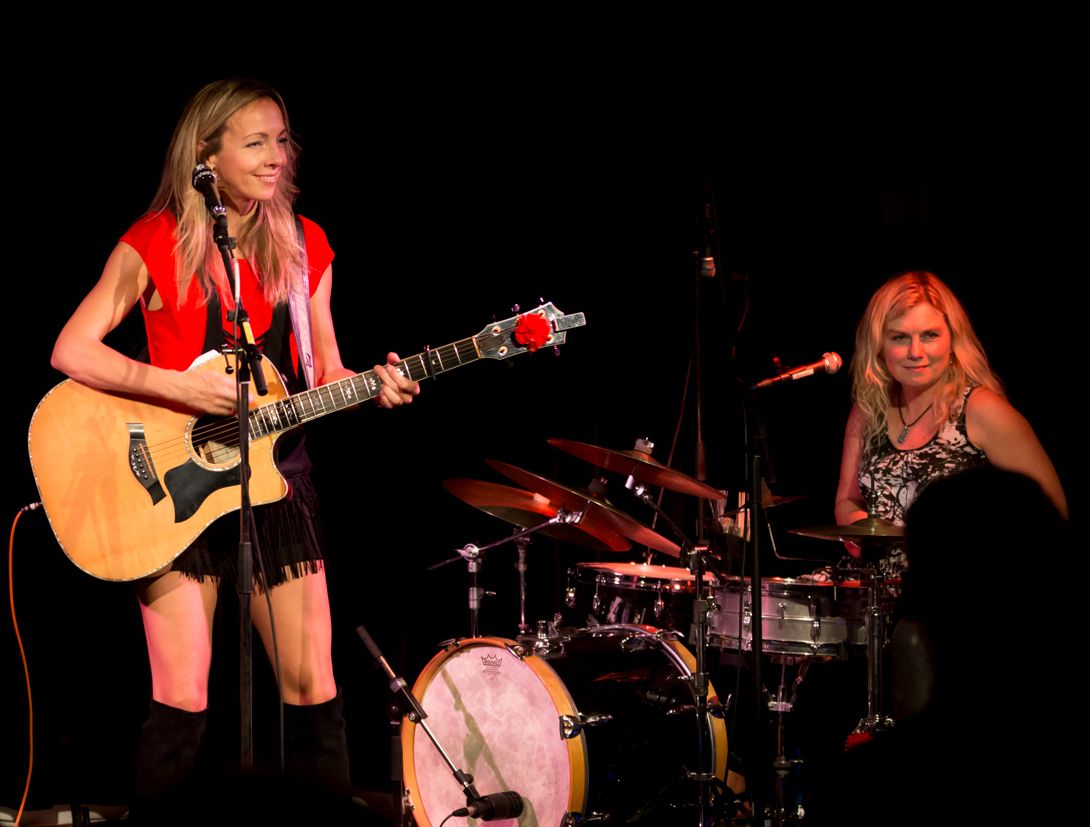 Melanie Dekker (CAN) w\/Christine Dueholm in GALTEN, DK