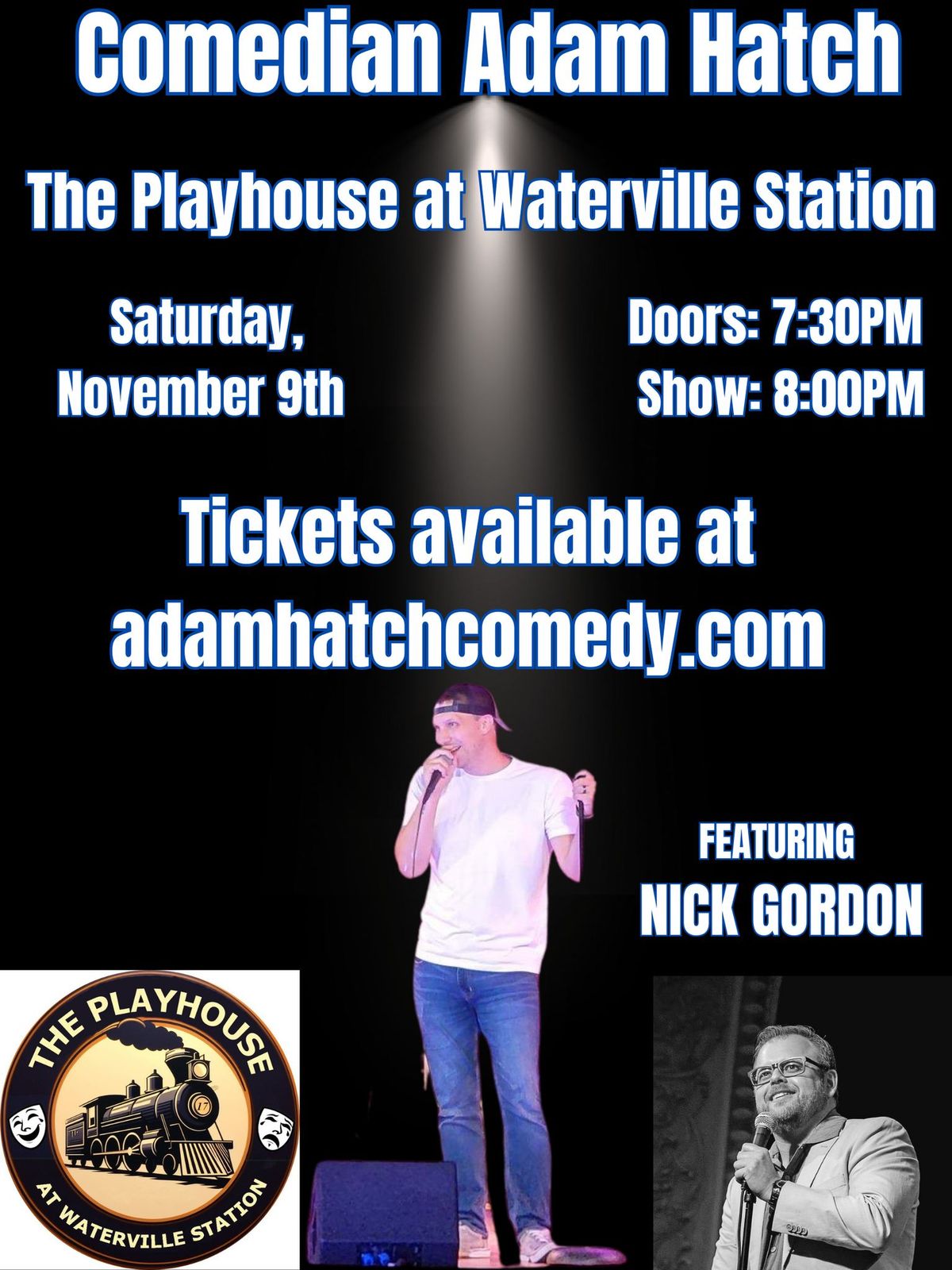 Comedian Adam Hatch