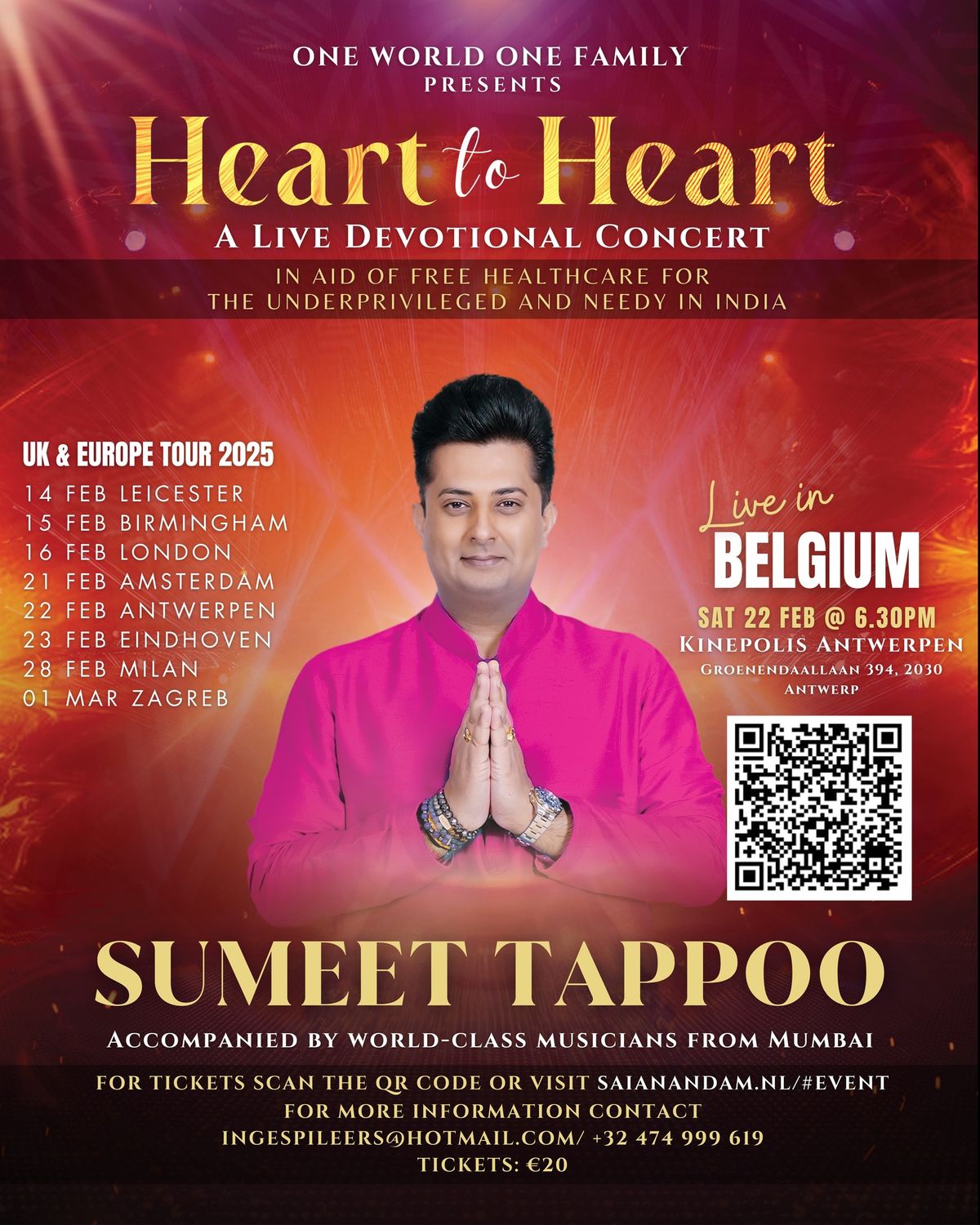 Sumeet Tappoo - Live in Concert (Antwerp)