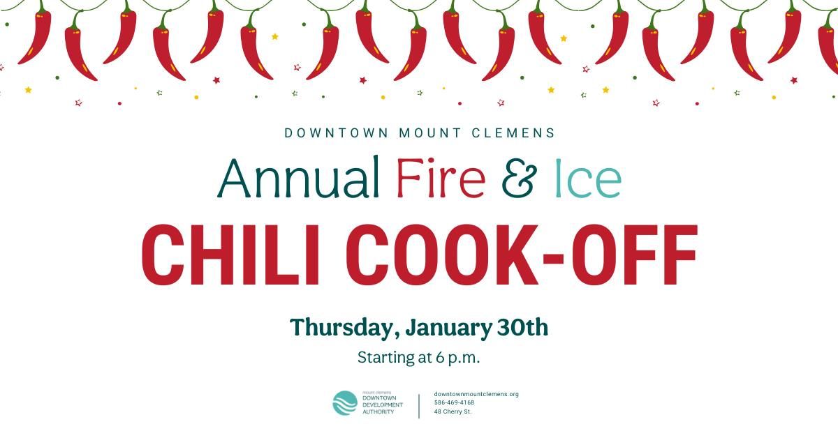 Annual Fire & Ice Chili Cook-Off Fundraiser