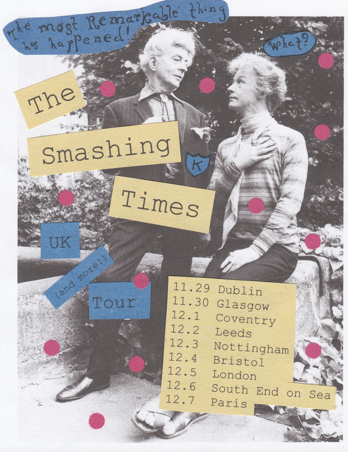 The Smashing Times (USA) + SassyHiya + Big Other 