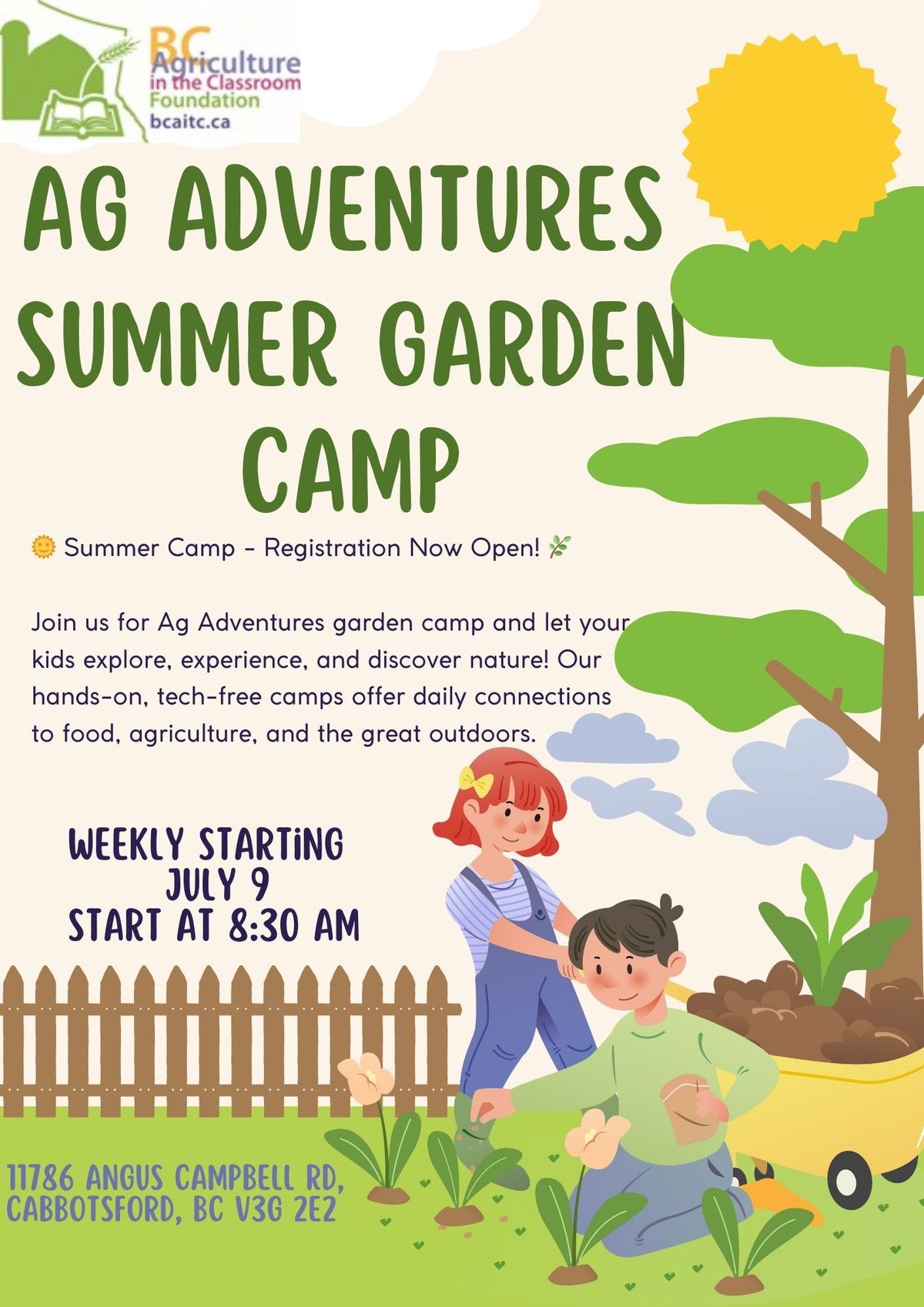 AG Adventures Garden Summer Camps