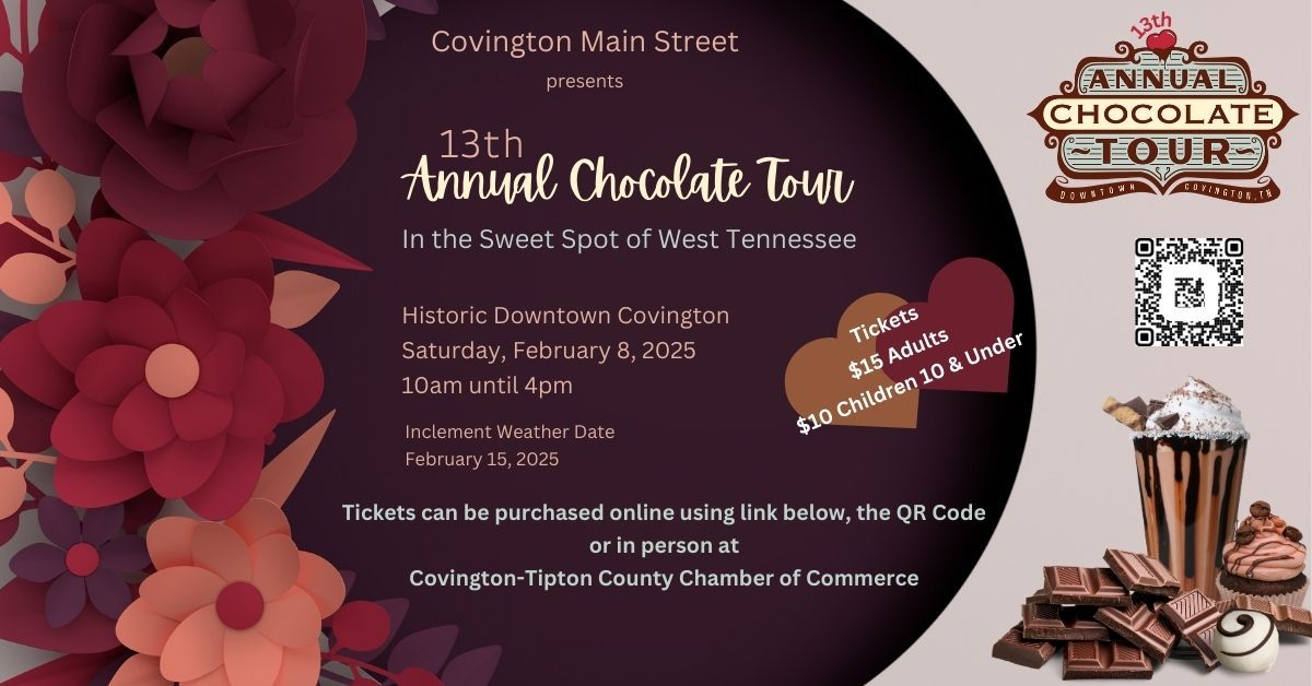 13th Annual Covington Chocolate Tour 2025