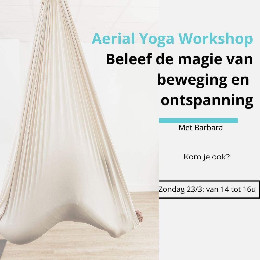 Aerial Yoga Workshop - Beleef de magie van beweging en ontspanning