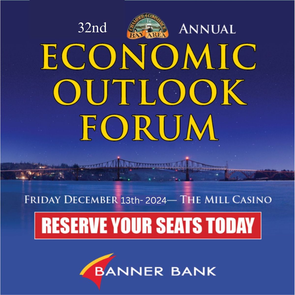 BACC 32nd annual Economic Outlook Forum (EOF)- December 13, 2024- Register Online