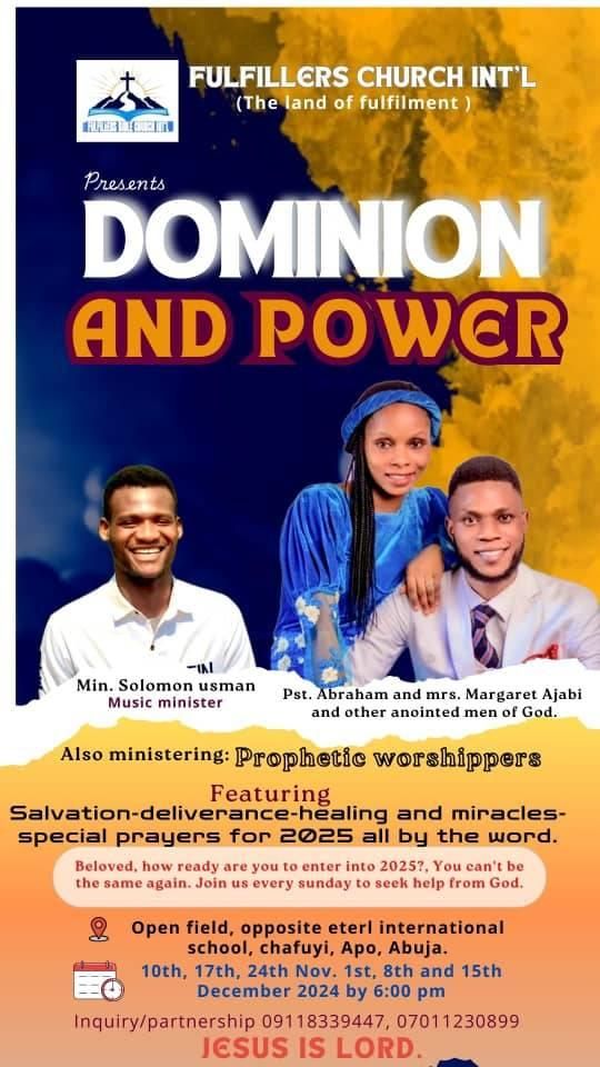 POWER AND DOMINION