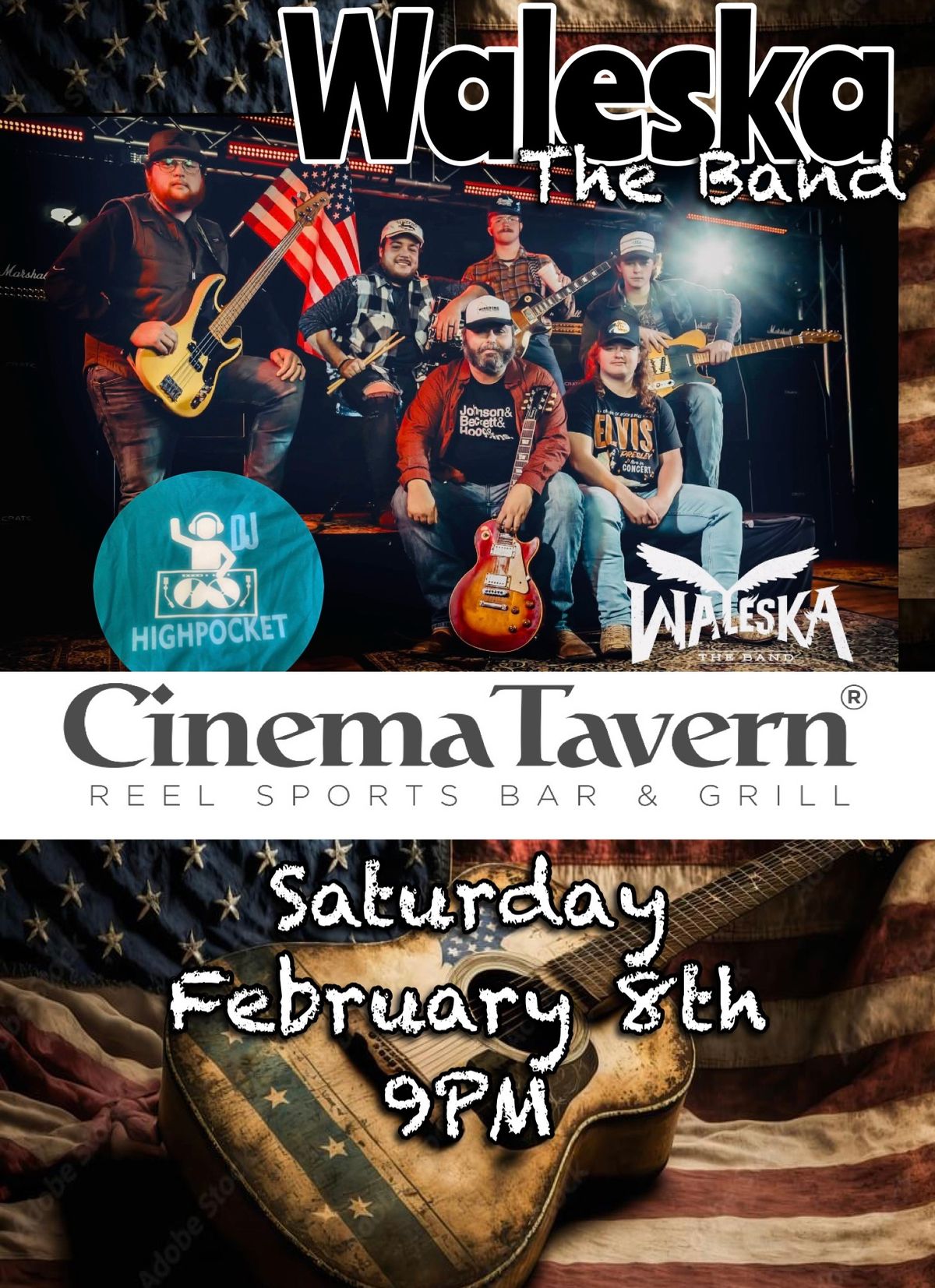 The Band Waleska \ud83c\uddfa\ud83c\uddf8 Live @ The Cinema Tavern