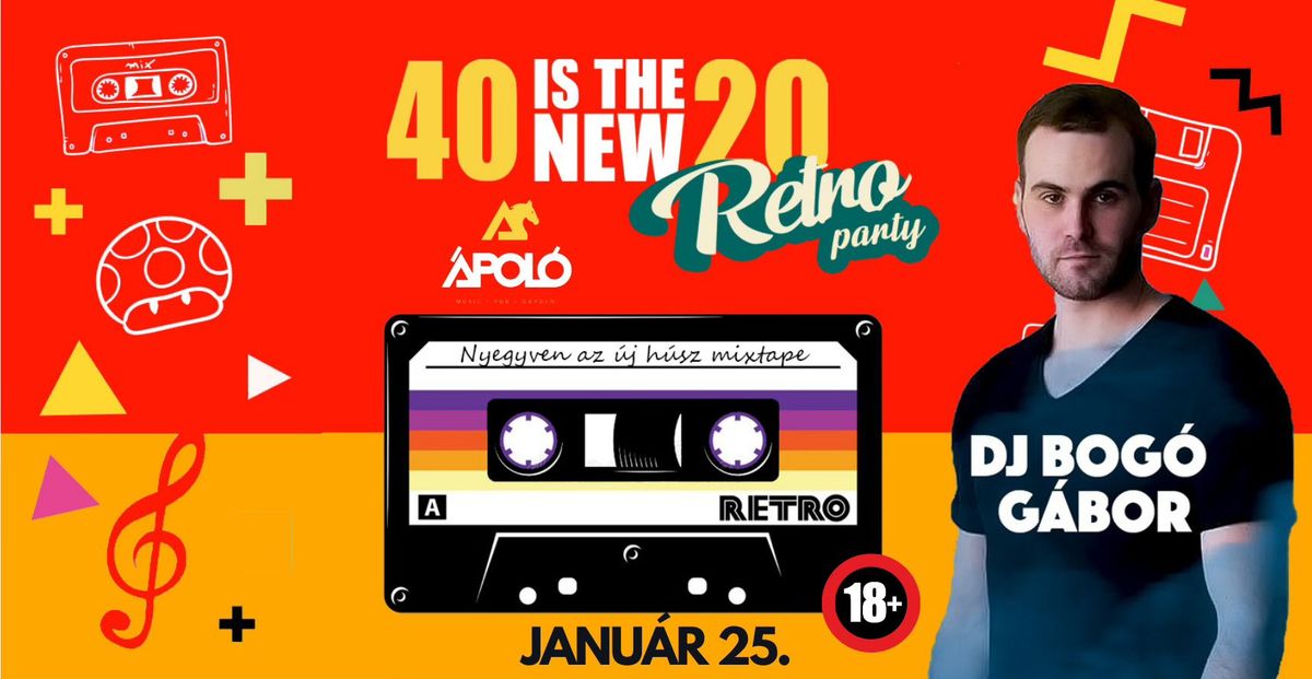 Retro Party \/ Kecskem\u00e9t \/\/ \u00c1pol\u00f3 Klub 01.25.