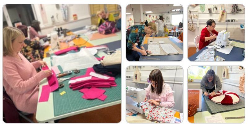 January Social Sewing