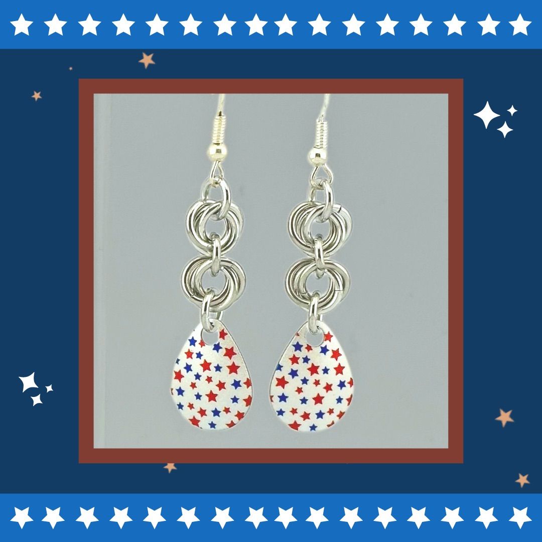 Joy of Beadweaving - Independence Day Earring Kits