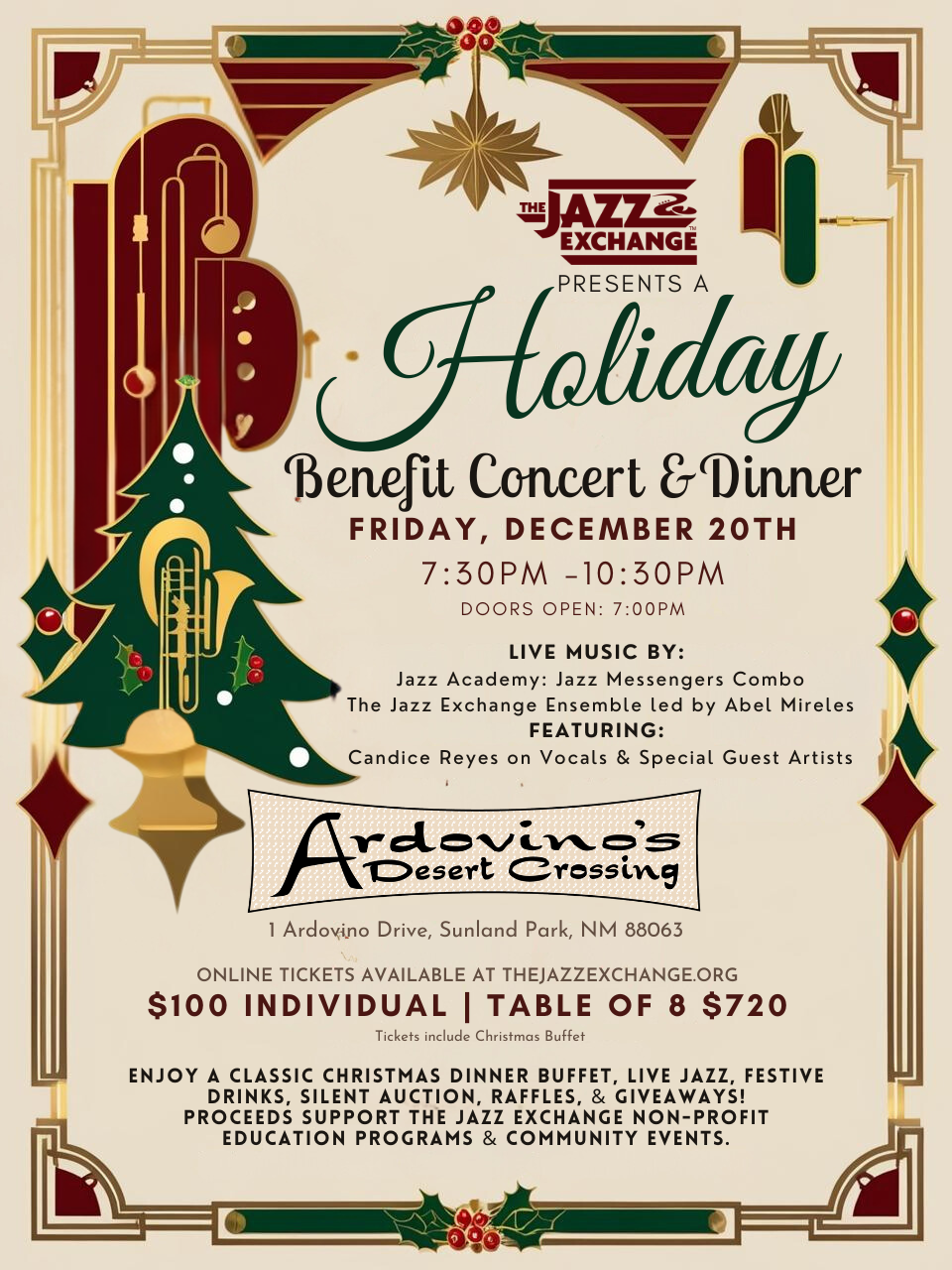 The Holiday in Concert at Auditorium Theatre Chicago