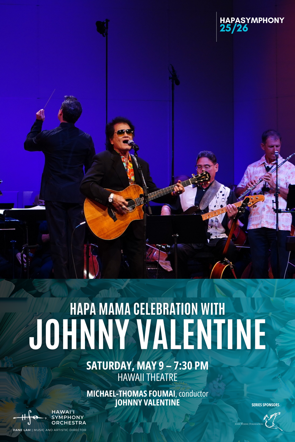 Hawaii Symphony Orchestra - Johnny Valentine at Hawaii Theatre Center
