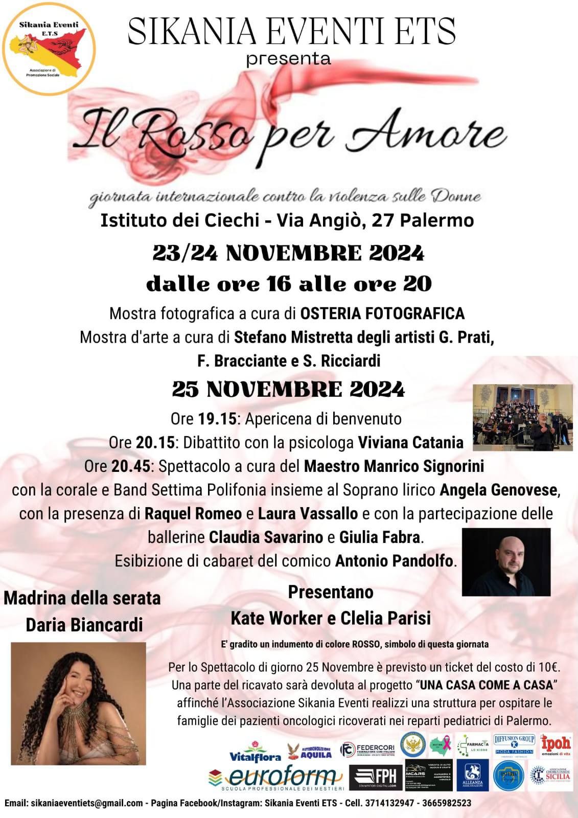 "Donne in rinascita" per l\u2019evento \u201cIl Rosso per Amore\u201d 