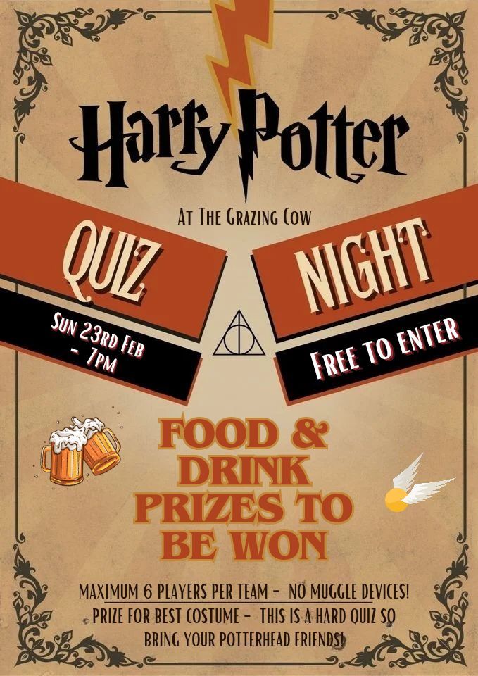 Harry Potter Quiz Night