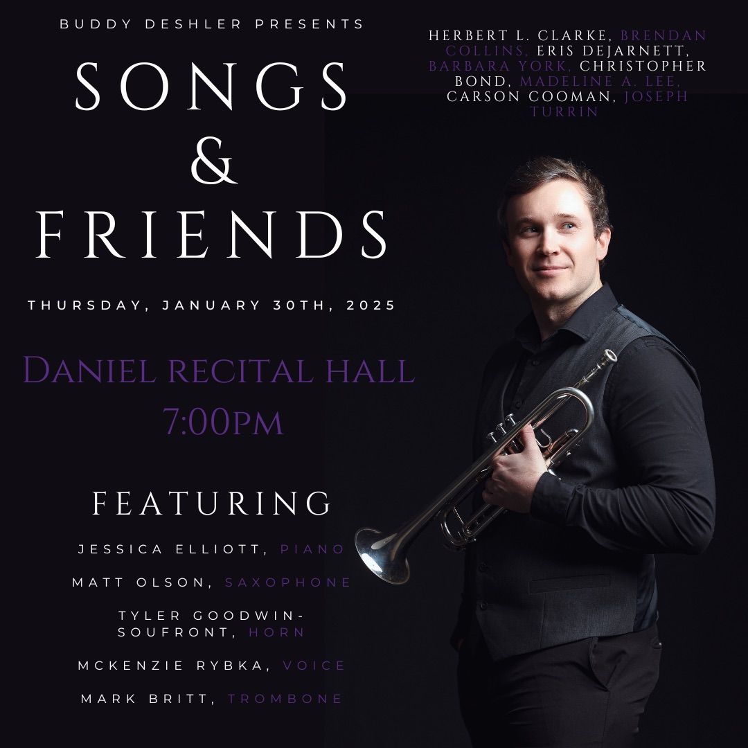 Songs & Friends: A Furman Trumpet Faculty Recital